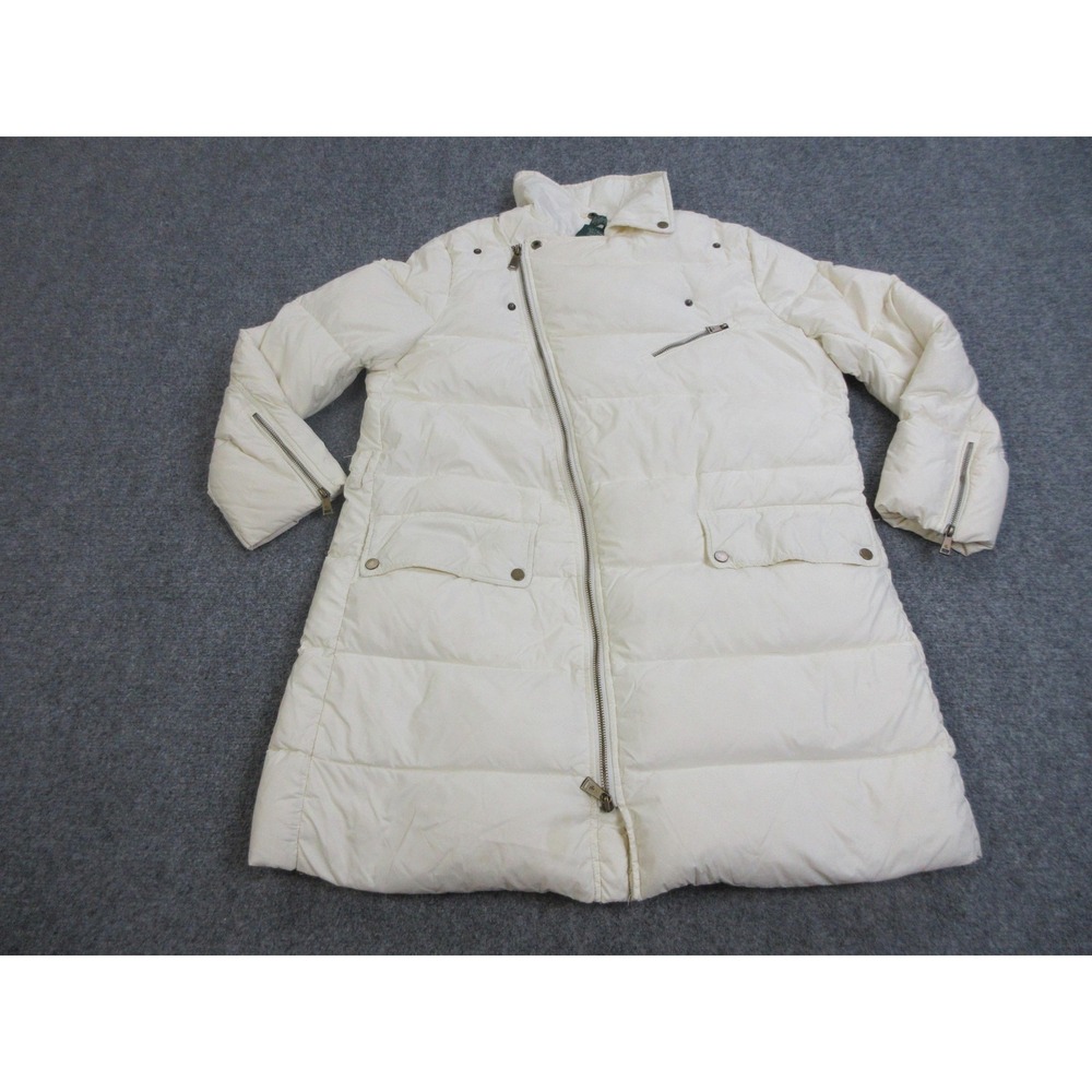 Lauren Ralph Lauren Off-White Puffer Jacket